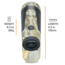 Bushnell 6x24 Bone Collector 850 LRF Realtree Edge Rangefinder, Box 5L, 202209