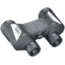 Bushnell 7X35 Spectator Sport Porro Permafocus Binoculars, Black/Silver, BS1735