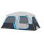 Bushnell 8 Person FRP Cabin Tent, Blue/Gray/Dark Gray, 50006