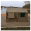 Bushtec Adventure Zulu 1200 Gazebo Canvas Double Side Wall With Outer Flaps, Olive, GOLDGWLFR