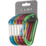 C.A.M.P. Photon Wiregate Carabiner Rackpack-Assorted-6 Pack