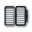 C&amp;F Designs Micro Slit Foam 16-Row Fly Box