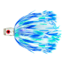 C&amp;H Lures King Buster Bling Series Lure, Blue/White Skirt, 3 Piece, CH-BL01