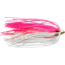 C&amp;H Lures King Buster Kingfish Pro-Rig, Two #4 4x Treble Hooks, Camo Brown Wire, 3 ft, 1/8oz, Pink/White Skirt, CH-KR13