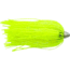 C&amp;H Lures King Buster Lure, 1/8 oz Head, Chartreuse/Pearl Mylar Skirt, 2.5 in, 3 Piece, CH-KB17