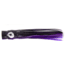 C&amp;H Lures Lil Bubbler Trolling Lure, 5.5in, Black/Purple Belly Skirt Concave Head, CH-LB48