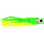 C&amp;H Lures Lil Bubbler Trolling Lure, 5.5in, Green/Yellow Belly Skirt Concave Head, CH-LB45