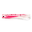 C&amp;H Lures Lil Bubbler Trolling Lure, 5.5in, Pink/White Belly Skirt Concave Head, CH-LB43