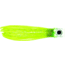 C&amp;H Lures Lil Stubby Trolling Lure, Flat Head 5.5in, Chartreuse Skirt, CH-LS17