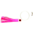 C&amp;H Lures Lil Stubby Trolling Lure, Rigged and Ready, 100LB Mono, 6 ft, 7/0 Hook, Blue/Pink Skirt, CH-RRLS03