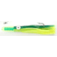 C&amp;H Lures Rattle Jet Trolling Lure Rigged &amp; Ready, 100LB Mono, 6 ft, 7/0 Hook, Blue/Chartreuse Skirt, CH-RJ-06