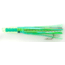 C&amp;H Lures Rattle Jet Trolling Lure Rigged &amp; Ready, 100LB Mono, 6 ft, 7/0 Hook, PearlGreen/Silver Mylar Skirt, CH-RJ-25