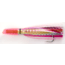 C&amp;H Lures Rattle Jet Trolling Lure Rigged &amp; Ready, 100LB Mono, 6 ft, 7/0 Hook, PearlPink/Silver Mylar Skirt, CH-RJ-26