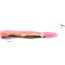 C&amp;H Lures Rattle Jet XL Trolling Lure Rigged &amp; Ready, 130LB Mono, 6 ft, 8/0 Hook, Pink/Black Skirt, CH-RJX-02