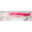 C&amp;H Lures Rattle Jet XL Trolling Lure Rigged &amp; Ready, 130LB Mono, 6 ft, 8/0 Hook, Pink/Silver/Purple Skirt, CH-RJX-04