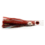 C&amp;H Lures Stubby Bubbler Trolling Lure, 5.5in, Black/Red/Pearl Skirt, CH-SBB10