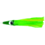C&amp;H Lures Tuna Tango Trolling Lure, 49.6 g Head, 5.75in/14.6 cm, 1.75oz, Green/Yellow Skirt, CH-TT04