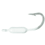 Calcutta Crusher Jighead, 1/32 oz, Sz 4 J-Hook White, 5/Pack, BR100-01 WH