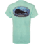 Calcutta Oval Fade Mahi Men's T-Shirt, Celadon, Large, OFMAHI-CEL-L