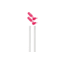 CamelBak Kids Bottle Accessory 2 Bite Valves/2 Straws, Pink 90748