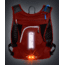 CamelBak Chase Bike Vest, Fired Brick/White, 2414601000