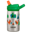 CamelBak Eddy+ Bottle, Kids, Insulated Stainless Steel, 12 oz, Camping Foxes, 12, 2284101040