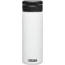 CamelBak Fit Cap SST Vacuum Insulated 20Oz Water Bottle, White, .6L / 20 oz, 2896101060