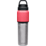 CamelBak MultiBev Insulated Stainless Steel Bottle/Cup, Wild Strawberry, 16oz, 2424603065