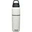 CamelBak MultiBev Insulated Stainless Steel Bottle/Cup, White/White, 22oz/16oz, 2424101065