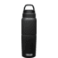 CamelBak MultiBev Insulated Stainless Steel Bottle/Cup, Black/Black, 17oz/12oz, 2412001051