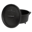Camp Chef 10 Cast Iron Classic Deep Dutch Oven, 5 Qt, Black, SDO10D