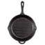 Camp Chef 12 In Seasoned Cast Iron Skillet With Ribs, Black SK12R