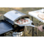 Camp Chef 14inX16in Italia Artisan Pizza Oven Accessory, Black/Silver, PZ30