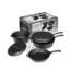Camp Chef 6-piece Cast Iron Set, Black, CBOX6