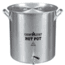 Camp Chef Aluminum Hot Water Pot, 32-quart, Black/Stainless, HWP32A