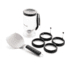 Camp Chef Breakfast Kit, 6 Pc Griddle Accessory, Stainless Steel, BFSET6