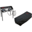 Camp Chef Explorer II Universal Stove, 2 x Burner, Aluminum Burner, Black, with Black, Roller Bag, Black, RCB60