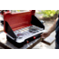 Camp Chef Mountain Series Everest 2X High Output Two-Burner Cooking System, Black/Red, MSHPX
