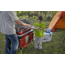 Camp Chef Mountain Series Rainer Camper 2 Burner Stove/Grill/Griddle Combo, Red/Silver MS2GG