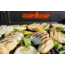 Camp Chef Reversible Pre-seasoned Cast Iron Grill - Griddle 24in, Griddle, Black, CGG24B
