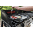 Camp Chef Universal 13in x 13in Steel Griddle, 13in Length x 13in Width Fry Griddle, Black, FG13