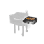 Camp Chef Woodwind Pellet Grill w/ Slide &amp; Grill With Sidekick, Black/Stainless PG24SGWWSK