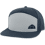 CampSaver 3D Embroidered 7 Panel Strapback - Unisex, Pigeon/Navy, One size, CSLogoHat-50-I572GRNPGA-3D