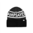 CampSaver Classic Cuffed Beanie, Black/Gray/White, One Size, CS-BN001-OS