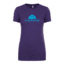 CampSaver Logo T-Shirt - Women's, Storm/Teal Logo, Extra Small, CS-Logo-Tee-W-STRM/TEAL-XS