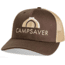 CampSaver Embroidered Trucker - Unisex, Brown/Tan, One size, CSLogoHat-50-I12BNKA-SE