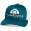 CampSaver Embroidered Trucker - Unisex, Deep Teal/Birch, One size, CSLogoHat-50-I12DTLBIA-SE