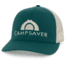 CampSaver Embroidered Trucker - Unisex, Deep Teal/Birch, One size, CSLogoHat-50-I12DTLBIA-SE