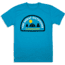 CampSaver Great Outdoors Logo T-Shirt, Bondi Blue, X-Large, GO-Logo-BB-X-Large