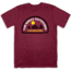 CampSaver Great Outdoors Logo T-Shirt, Heather Maroon, X-Large, GO-Logo-HM-X-Large